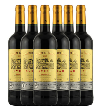 法国进口 乐骑士(Rocher du Grand) 西拉红葡萄