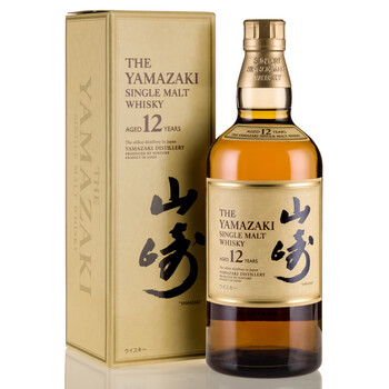 三得利山崎单一麦芽威士忌带二维码行货yamazakiwhisky山崎12年