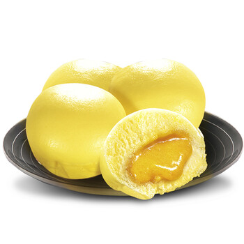 乐肴居 速冻咸蛋黄流沙包 爆汁 有料奶黄包 300g/10枚