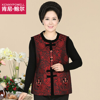 【货到付款】<em>老年</em>人<em>马甲中老年</em>女装春秋装新外