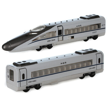 合金火车仿真模型玩具 中国高铁CRH和谐号动
