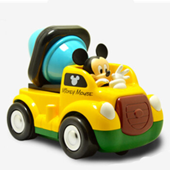迪士尼遥控汽车电动音效遥控玩具车警车男孩卡