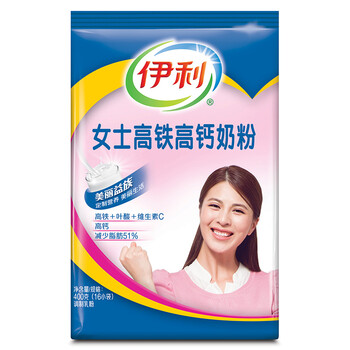 <em>伊利女士</em>高铁高钙成人<em>奶粉</em>400g/克 新包装【图