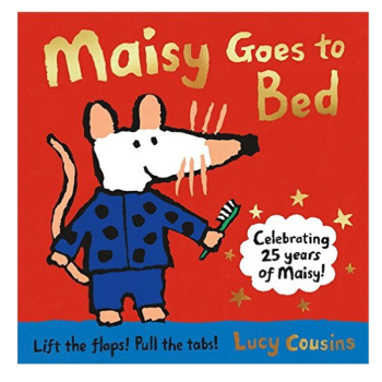 《预售Maisy Goes to Bed小鼠波波上床睡觉 英