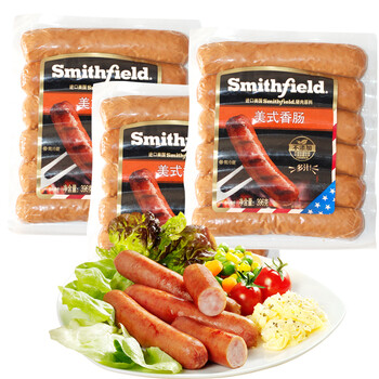 双汇Smithfield\/史密斯美式香肠 美国进口猪肉火