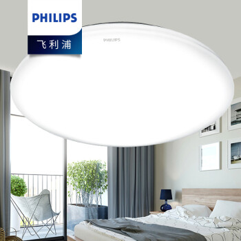 飞利浦（PHILIPS） LED吸顶灯走廊房间卧室客厅过道灯恒祥恒飞 白光 16W-直径320mm