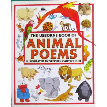 《Usborne Book of Animal动物诗的纸板书原版