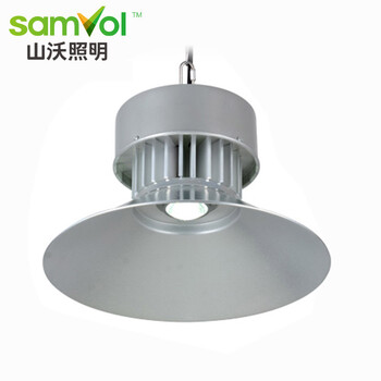 
                                        山沃照明LED灯30W大功率集成工矿灯工厂照明用灯室内照明灯 暖白光                