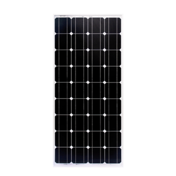 单晶100w太阳能电池板 100瓦光伏发电板 充12v蓄电池