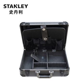 史丹利（STANLEY）铝合金工具箱手提箱子可上锁五金工具箱户外仪器箱车载零件箱 铝合金工具箱带内衬  95-282-23