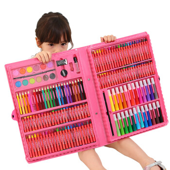 画笔套装儿童益智玩具绘画文具礼盒画画玩具蜡