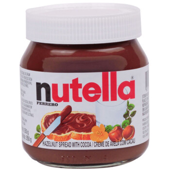 【京东超市】Nutella费列罗能多益榛果可可酱350g
