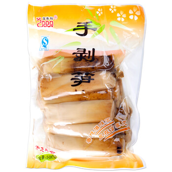 富春龙 袋装手剥笋 火锅食材 500克
