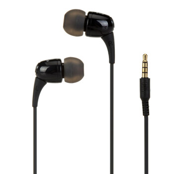 JBL T100A 立体声入耳式耳机 带麦可通话 黑色