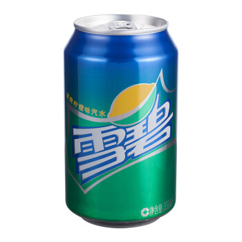 雪碧碳酸饮料330ml*24听整箱