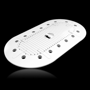 
                                                                                洁尔佳 蹲便器盖板 厕所盖 蹲便盖 蹲坑盖子 蹲厕盖 蹲便器挡板 蹲便器盖板锥圆                