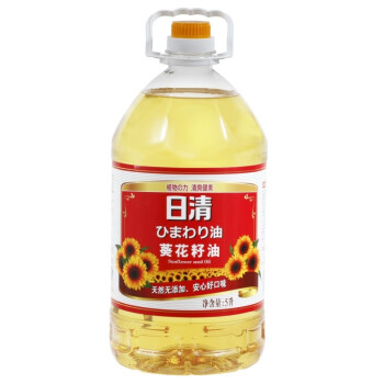 【京东超市】日清 葵花籽油5L