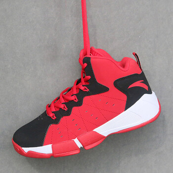 【赠袜】安踏男童鞋男童篮球鞋儿童运动鞋高帮