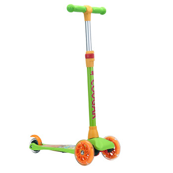 美洲狮 儿童滑板车3-12岁升降脚踏滑滑车小孩闪光男女玩具滑轮车03