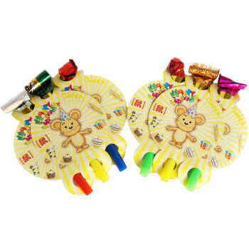 孩派HighParty生日派对//生日聚会//生日用品//派对用品//生肖鼠主题吹龙/6个