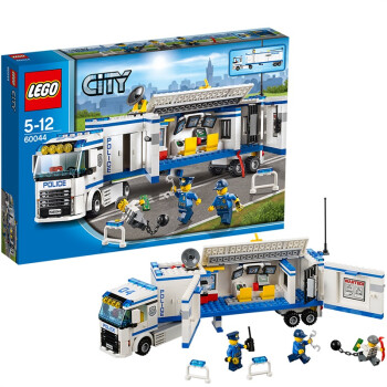 【京东超市】乐高 (LEGO) City 城市警察系列 流动警署 60044 积木儿童益智玩具