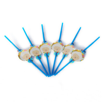 生日用品/生日礼品/派对用品/生日派对/喜羊羊吸管6个