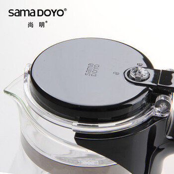 
                                        尚明泡茶壶茶漏玻璃壶型号：SAG-08-500ml 飘逸杯+两个杯子                