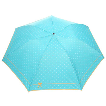 天堂伞 知性达人三折晴雨铅笔伞 3336E纯湖兰