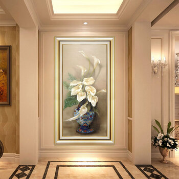 s) 欧式玄关装饰画客厅沙发背景墙画大气走廊餐厅壁画现代过道楼梯挂