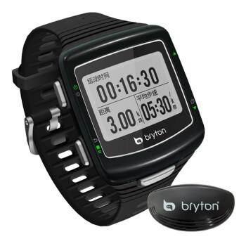 Bryton百锐腾 Cardio C60H专业户外多功能GPS运动手表 含心率带 马拉松跑步智能手表(跑步/骑车/游泳)