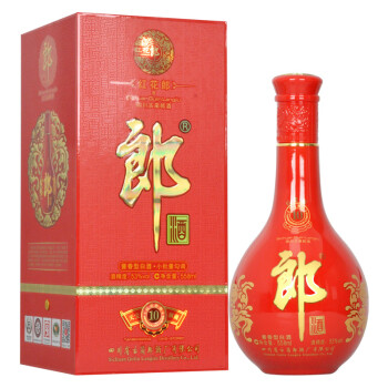 郎酒红花郎10陈酿53度单瓶装白酒558ml酱香型