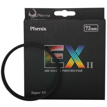 凤凰（Phenix）EXII系列二代L37 72mm UV 72UV双面24层复合镀膜防水