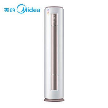 美的 Midea 3匹 变频冷暖 二级能效 圆柱空调柜机 静音 智行 KFR-72LW/BP2DN1Y-YA400(B2)E