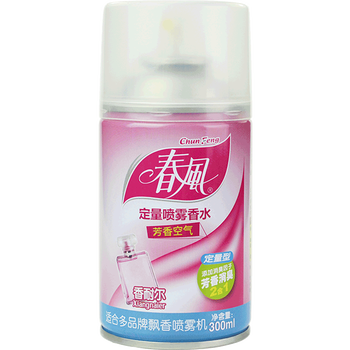 
                                                                                春风 空气清新剂喷雾 自动喷香机专用补充液 酒店卫生间厕所去除异味 300ml 香耐                