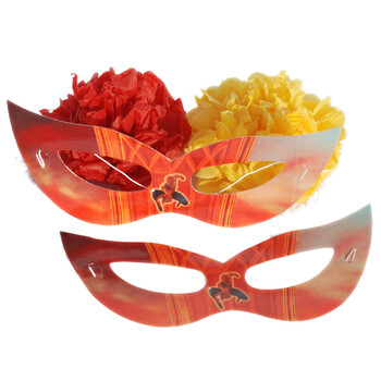 孩派/生日用品/派对装饰/派对用品/生日装饰蜘蛛侠面具/6个