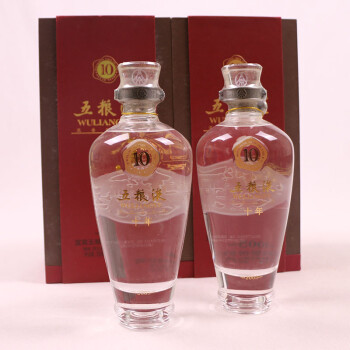 五粮液十年 2008年 50度 500ml 2瓶【69】