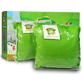 绿驰(Greensky)儿童母婴房净味剂 活性炭竹炭升级产品 去除甲醛苯纳米矿晶包 新房装修除味吸甲醛500g