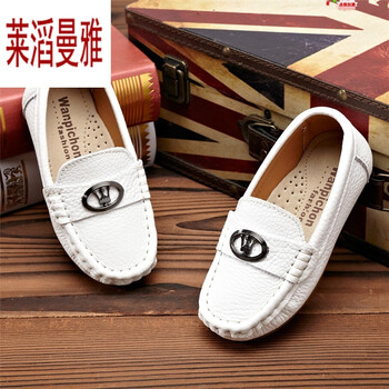 -童鞋男童休闲豆豆鞋4-5-6-7岁8鞋一脚蹬懒人