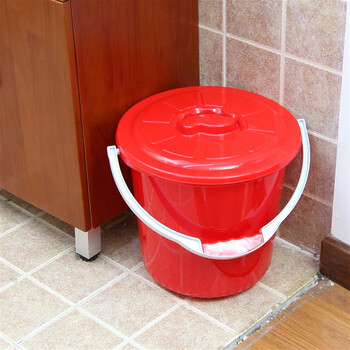 
                                        艾莱雅（ailaiya）塑料水桶超值3个装（红色） 20L T1247                