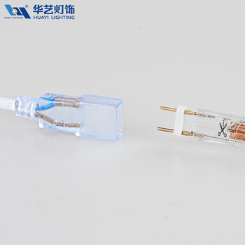 
                                        华艺灯饰 LED贴片灯带 高亮SMD3528/5050 灯带插头(不单卖)IE19 3528插头                