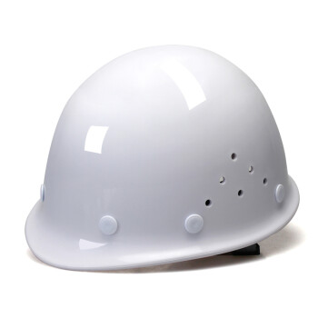 林盾(lindun)高强度玻钢型安全帽工地防砸帽透气劳保防护帽头盔高空