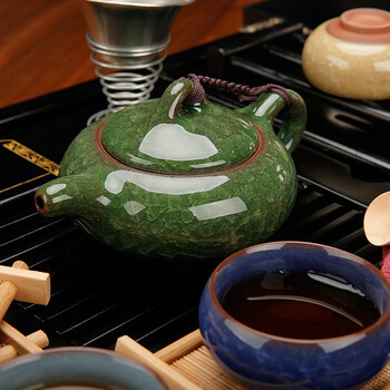 束氏 冰花釉茶具套装整套茶具 003404