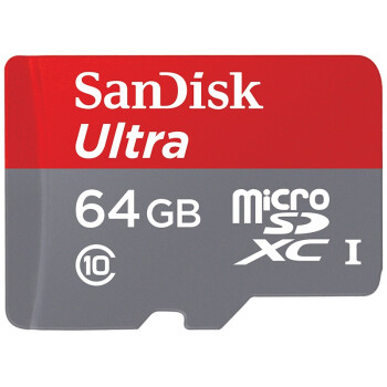 闪迪（SanDisk）至尊高速移动MicroSDXC UHS-I存储卡 TF卡 64GB Class10 读速48Mb/s