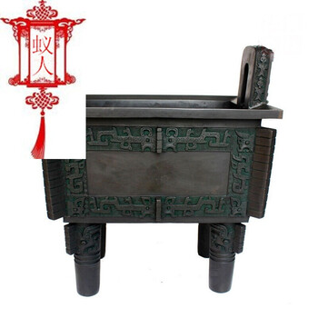 仿古青铜器 司母戊鼎摆件 办公室铜器摆设 家居装饰 庆典工艺品 公司