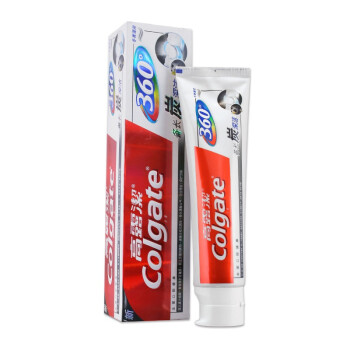 【京东超市】高露洁（Colgate） 360°全面口腔健康 牙膏 180g (备长炭深洁)