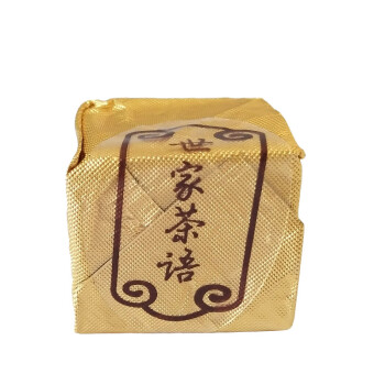 世家茶语2014年安化黑茶砖茶茯茶陈年老料湖南特产茶叶400g