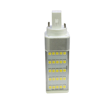 
                                        SCOE G24节能灯10W led横插灯管PL插口两针超亮灯泡室内光源质保220V伏 G24插口 5W 一只 正白                