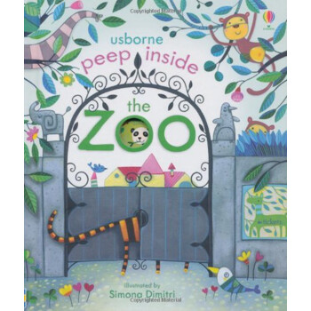[英文原版]Peep Inside The Zoo Board book动物园