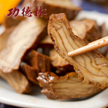 素鸭卤汁豆腐干素肉五香烤麸素火腿净素豆腐素鸡仿荤素食 上海特产 素