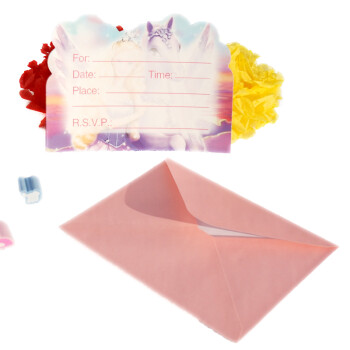 
                                        孩派/生日派对用品/主题派对用品/生日用品/芭比娃娃邀请卡/6个                